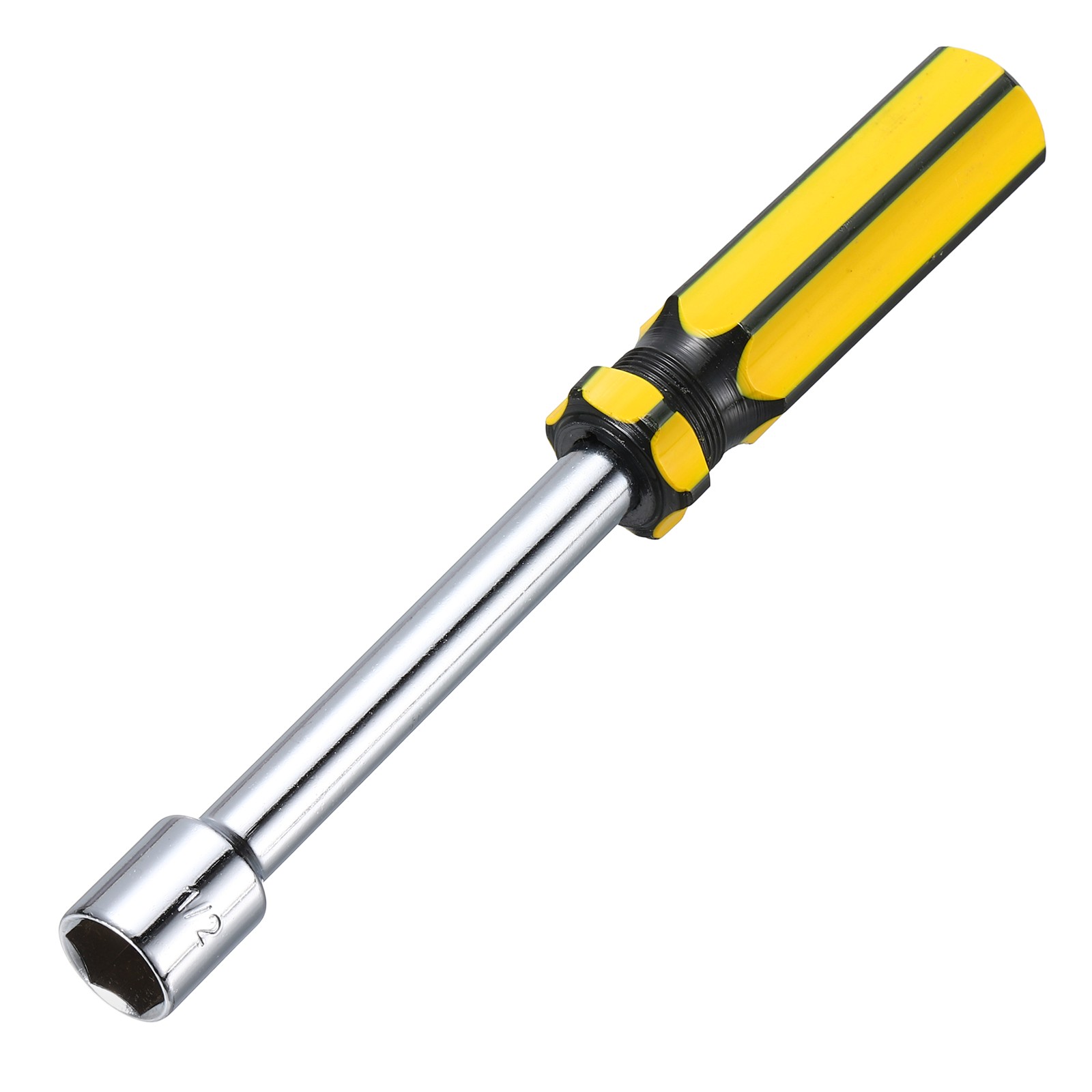 Non-Magnetic Nut Driver, 1/2" Hex Nut Driver with PVC Handle