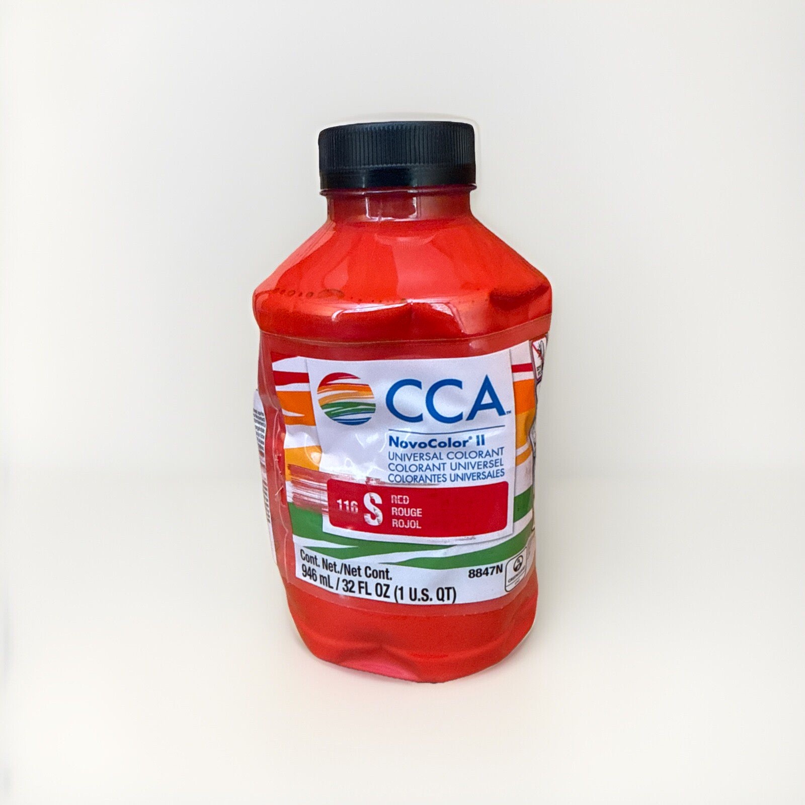 Valspar 8847N Novo II Universal Colorant, 1 Qt 116 Fast Red