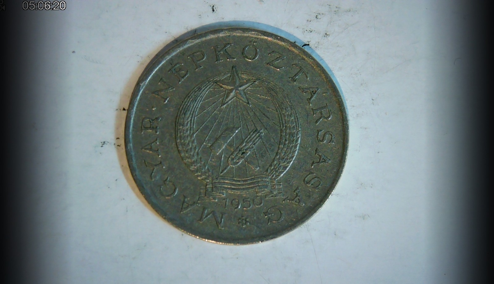 Hungary 1950 2 Forint Hungarian People's Republic (Rákosi coat of arms) 2 Forint