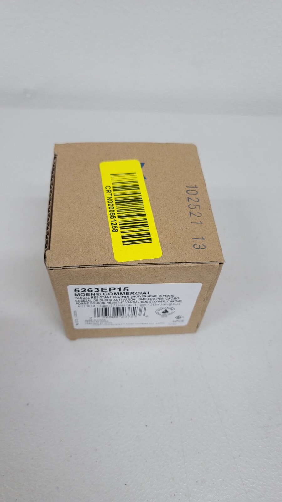 Moen 1.5 GPM Single Function Shower Head from the M-DURA Collection 5263EP15