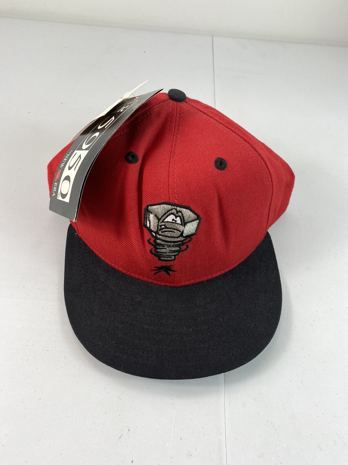 Vintage New Lansing Lugnuts New Era 5950 Pro Model Wool Hat Sz 7 1/4 USA Made