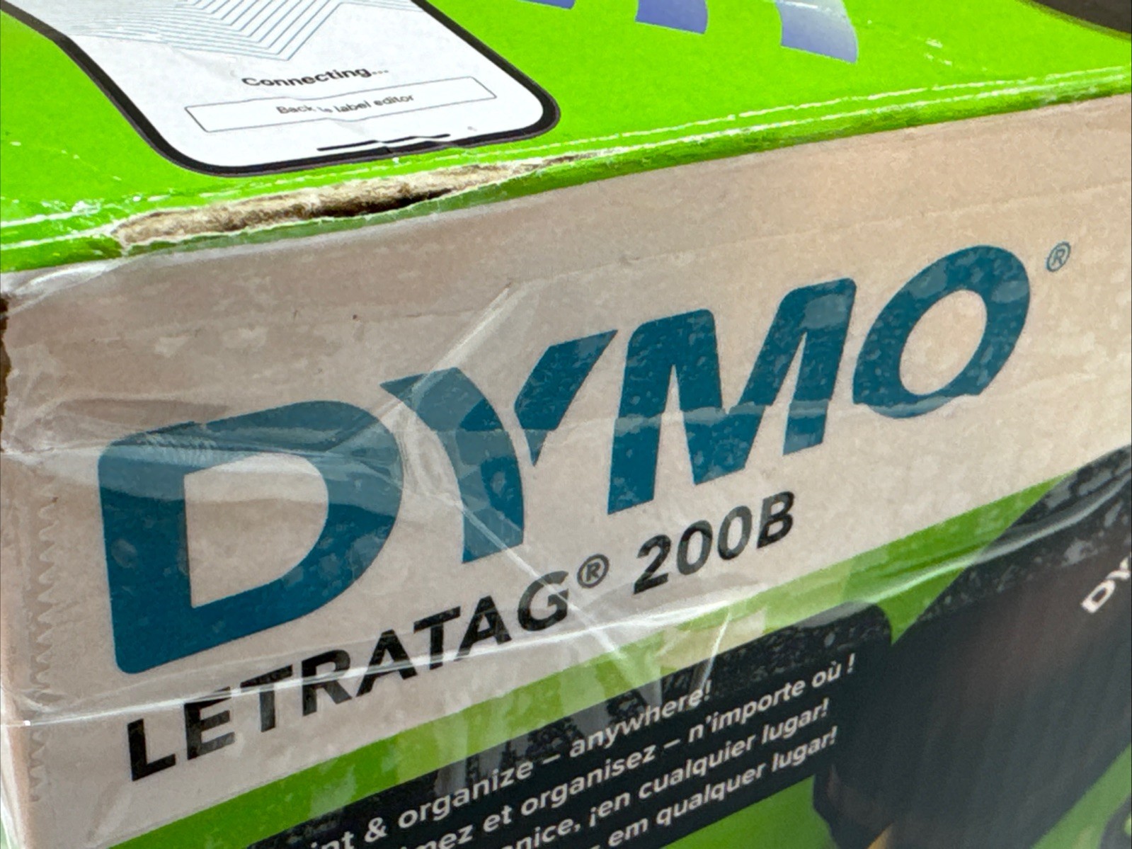 Dymo Bluetooth Compact Wireless Label Maker LetraTag 200B with Extra Refill