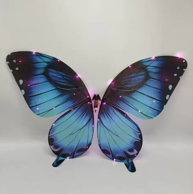 Factory Customizable Color LED Swarm Bionic Butterfly Drone with Remote Control