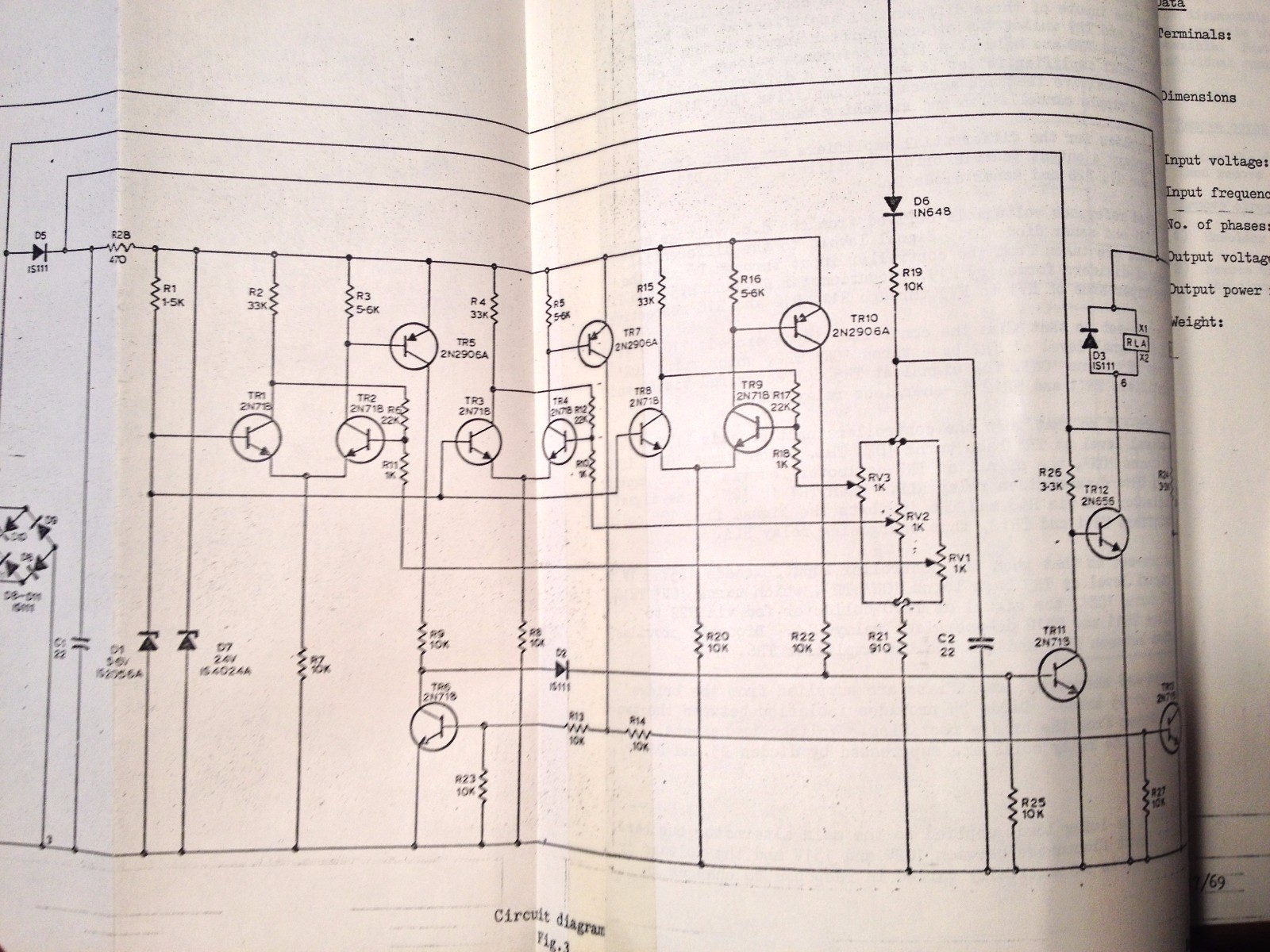Plessey Tap Changing Transformer Controller 700-1-15820 Overhaul Manual