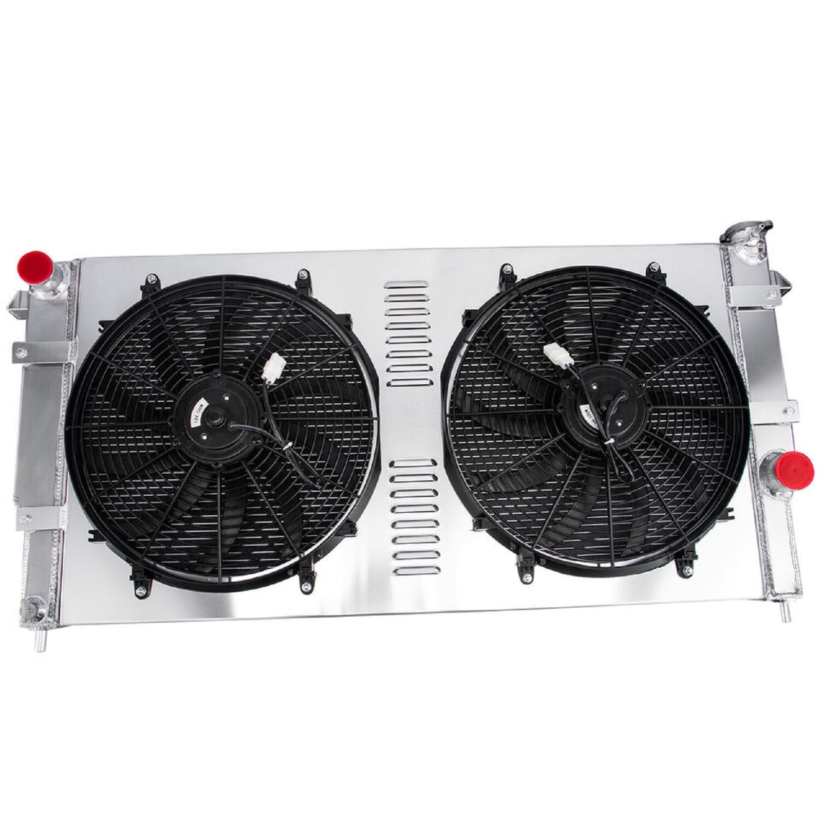 Alum Radiator Shroud Fan 94-02 Dodge Ram 2500 3500 5.9L Cummins Diesel 3-Row