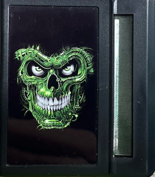 New Rolling Machine Cigarette Roller Box Green Lizard Skull Rider Herb Grinder