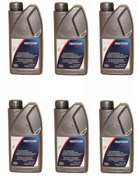 6 Liter Auto. 5 & 7 Speed Trans. Fluid PENTOSIN ATF134 RED for Mercedes C E G
