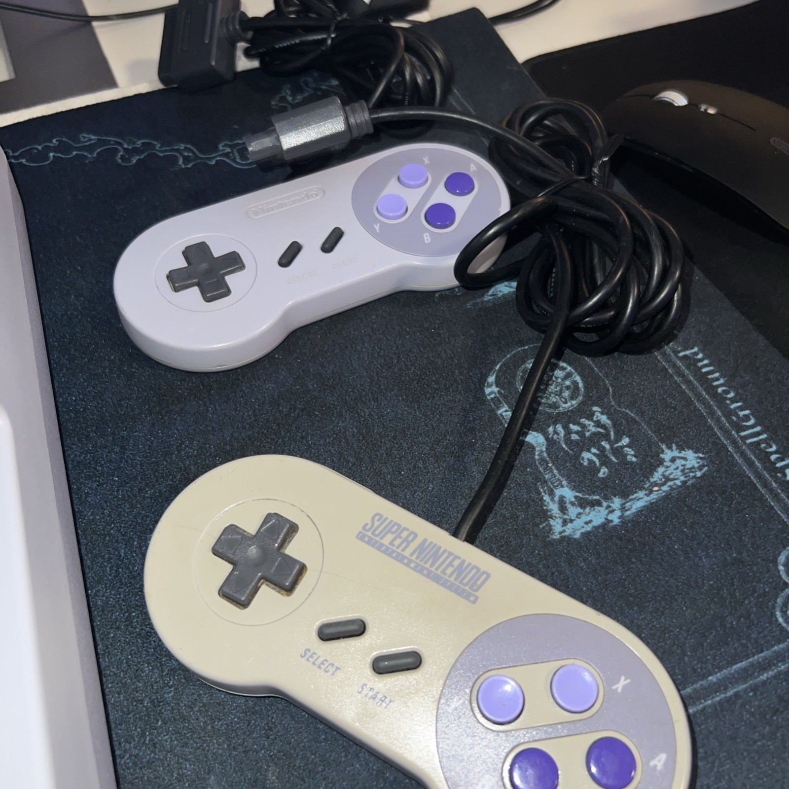 Super Nintendo SNES Original Console Everything Pictured Controller/Cables Works