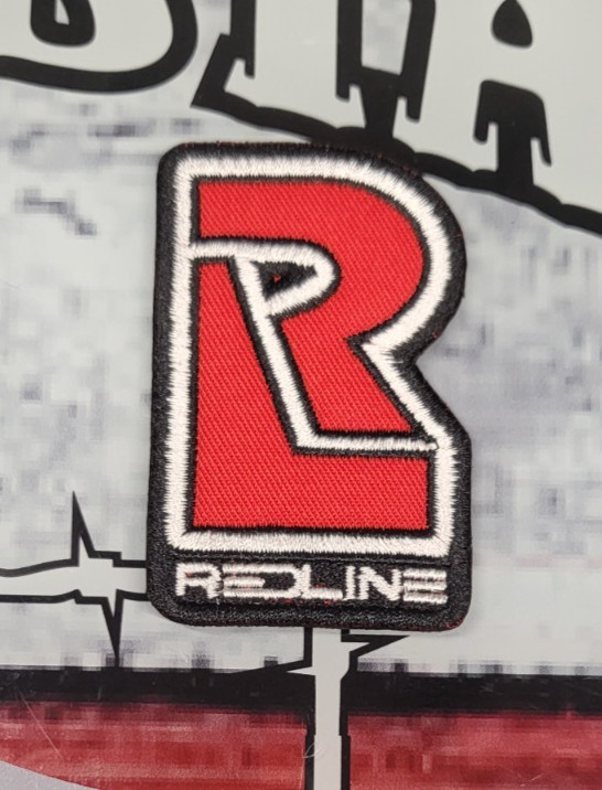 EMBROIDERED REDLINE BMX LOGO PATCH (Please Read Ad)
