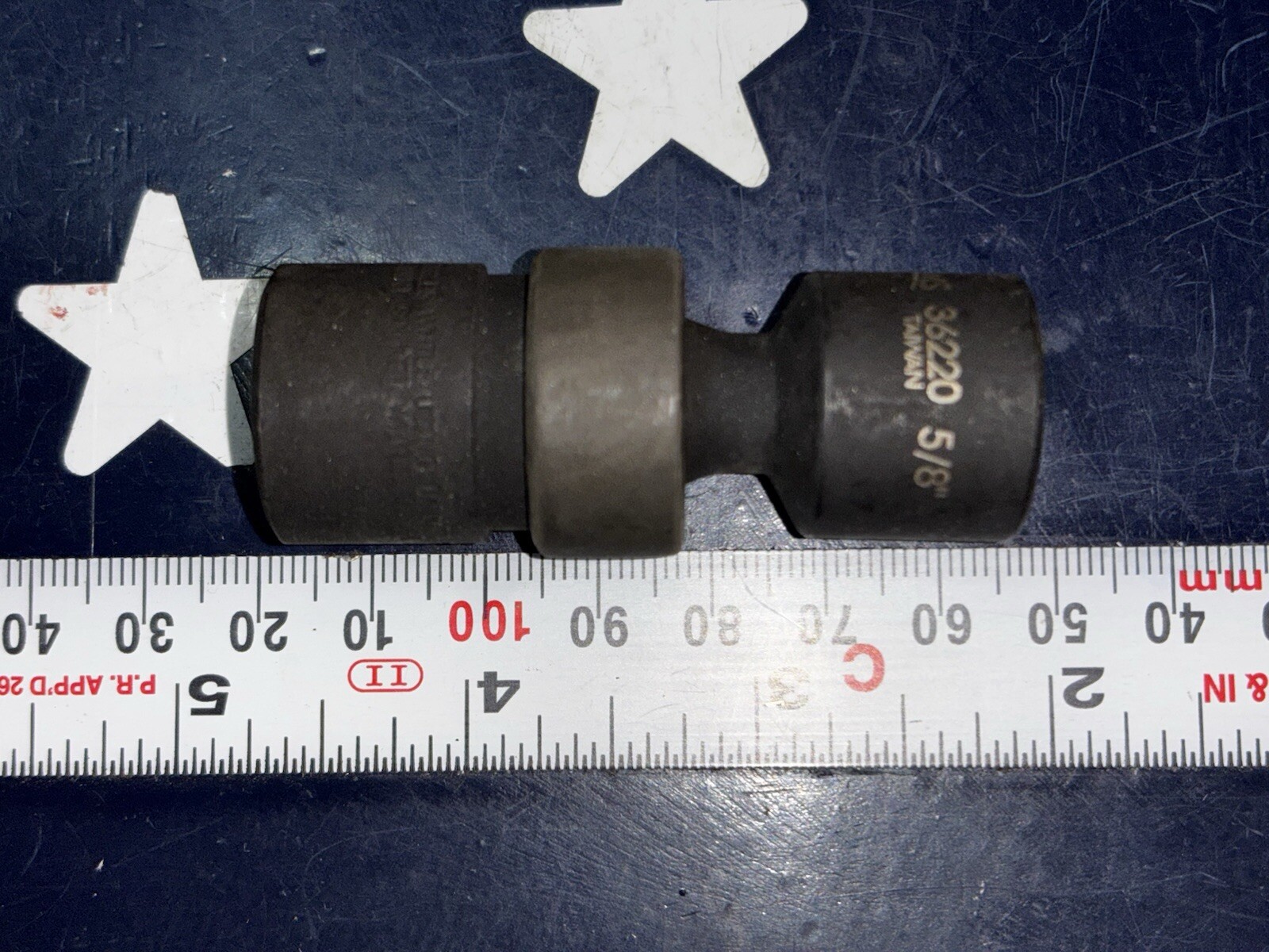 Williams 5/8” Universal Impact 6PT SUPERTORQUE U-Joint Socket 3/8” Drive 36220