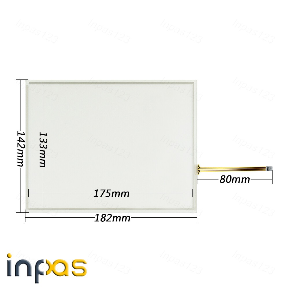 1pc for  Touch Panel Glass screen N010-0554-X028 N0100554X028