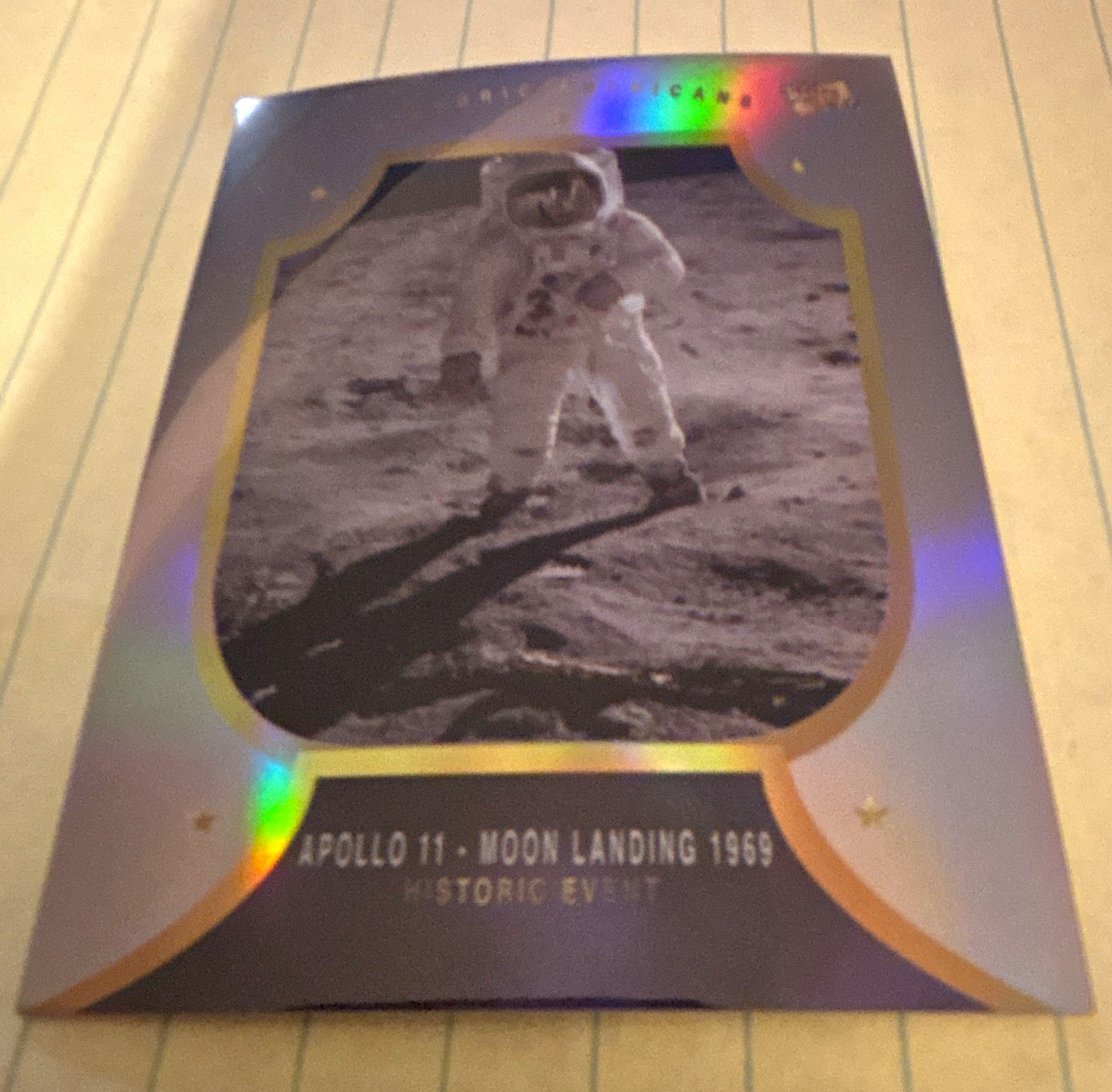 Pieces of the Past Apollo 11 Moon Landing 1969 Collectible Card #100