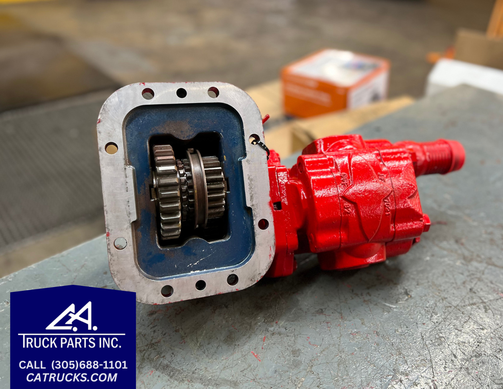 Muncie PTO (POWER TAKE OFF) TG-SERIES w/ Hydraulic Pump, TG8S-KIT07-X1KX