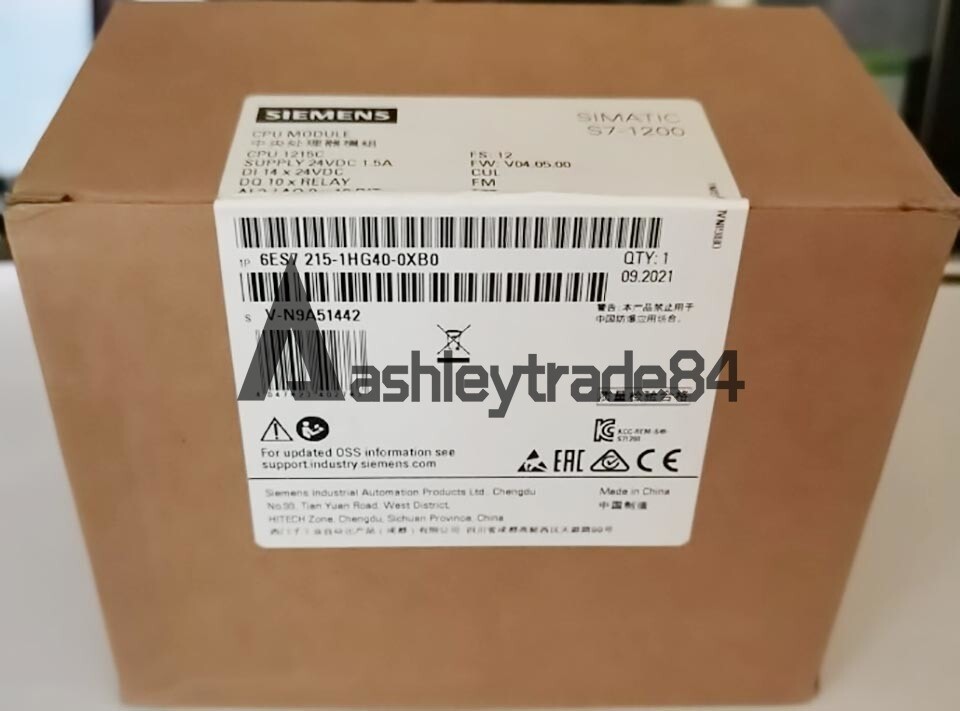 1PCS NEW Siemens PLC CPU Module 6ES7 215-1HG40-0XB0 6ES7215-1HG40-0XB0