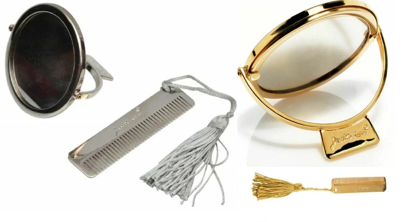 Judith Leiber Double-sided Mirror & Comb, Sold separatly, choose from  menu