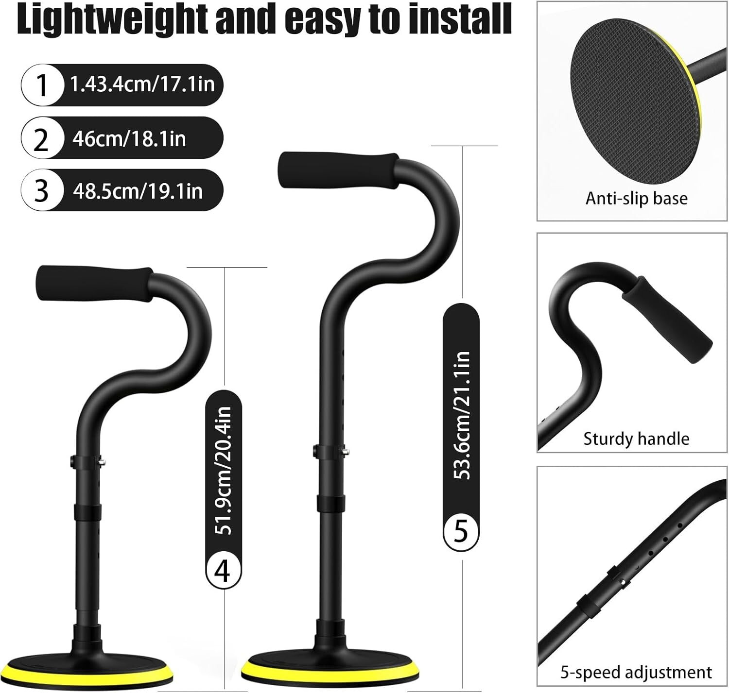 Mobility Aids Tool Device to Help Get up from Floor, Standing Aids & Supports As
