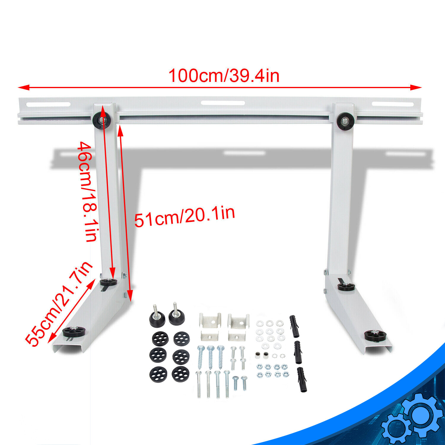 39.4" Wall Bracket Mount for Mini Split Air Conditioner Heat Pump