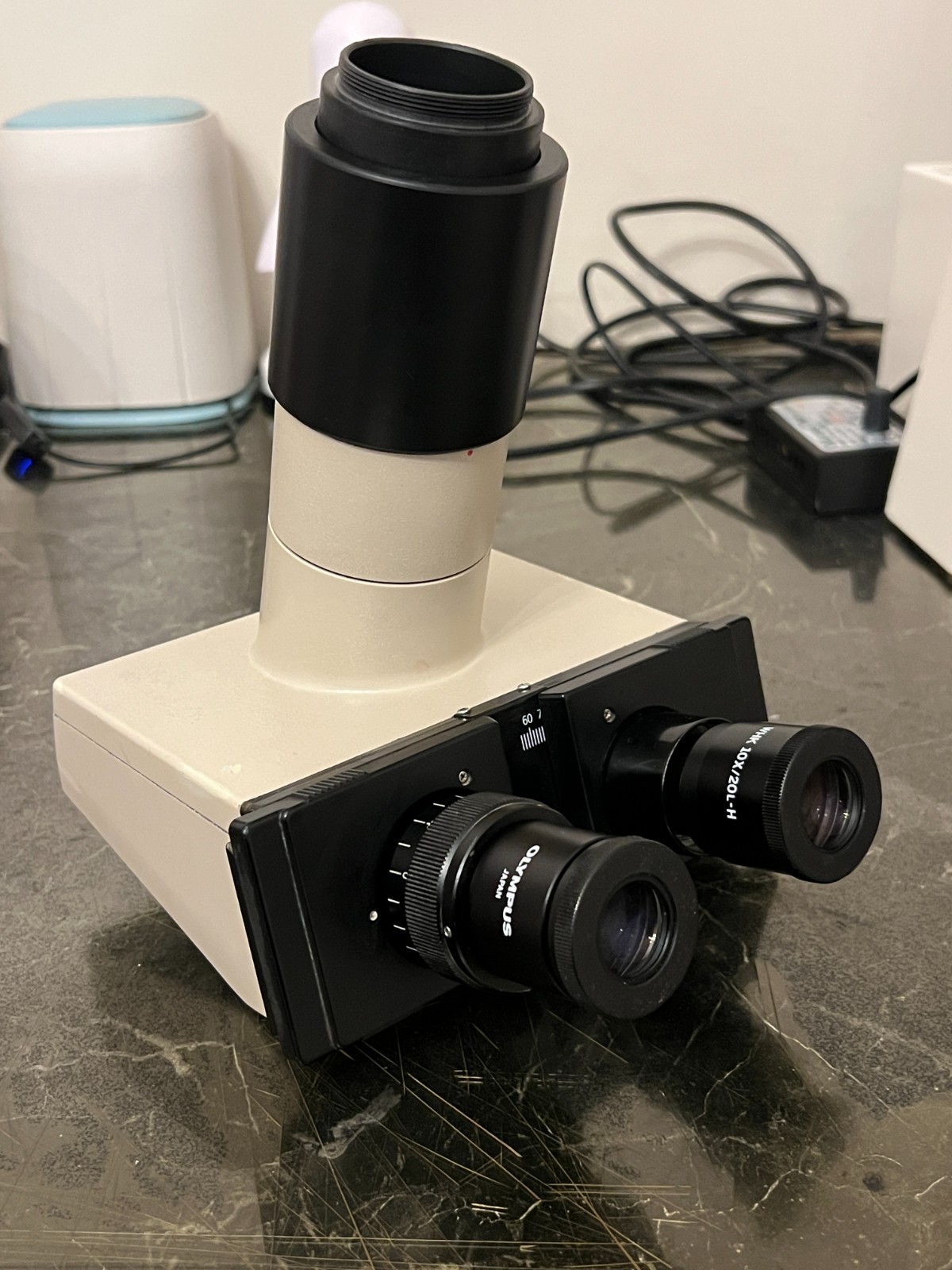 Olympus BH2 Trinocular Head Complete Set – NFK 3.3x + Eyepieces + DSLR Adapter