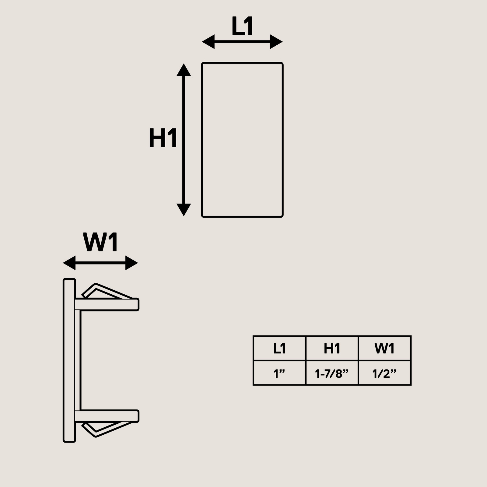 Rocker Switch Panel Cover for Empty Slot