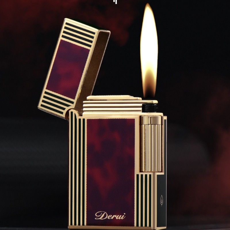 Side Sliding and Loud Inflatable Lighter, Metal High-end Men's Light Luxury Gift