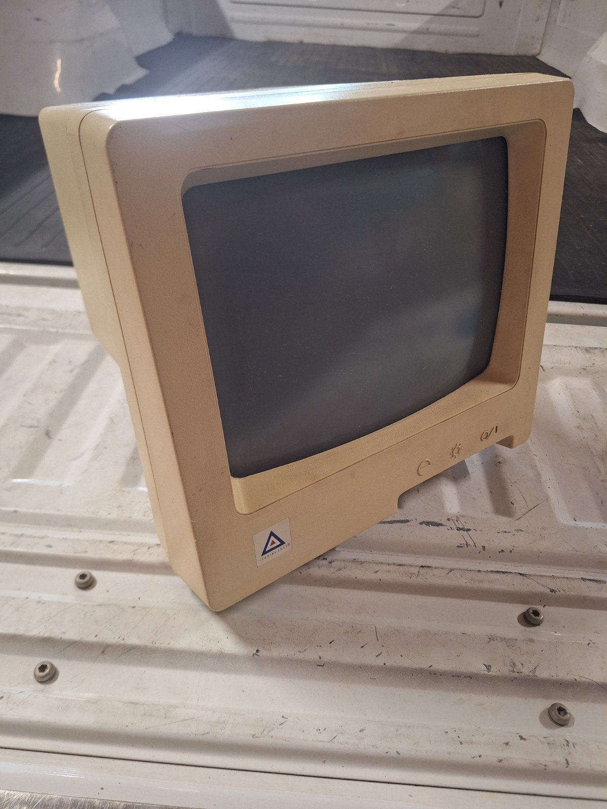 Vintage Leading Edge DR-1240 Home Computer Monitor 11" Screen Retro Gaming Parts
