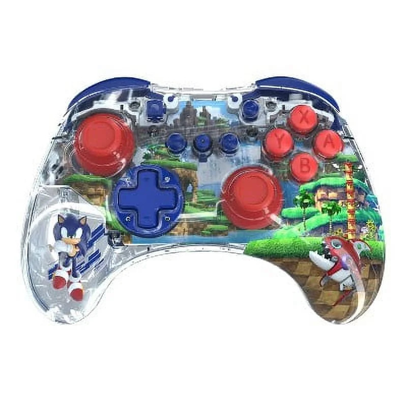 PDP Realmz Wireless Controller for Nintendo Switch/2 - Sonic Green Hill Zone