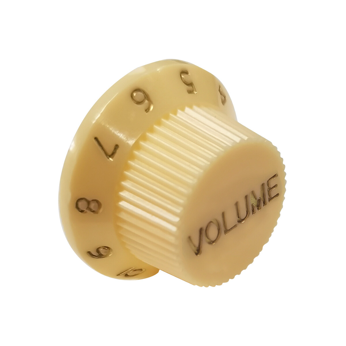 FLEOR Speed Control Knobs 1 Volume 2 Tone Guitar Knob Set Fit ST Style, Yellow