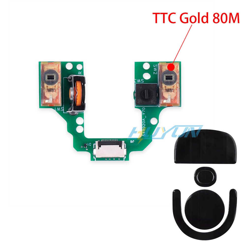 Button Board of Micro Switch Wheel Encoder for Logitech GPRO X Superlight Mouse