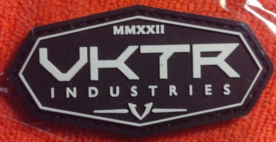 VKTR INDUSTRIES Tactical Morale Patch SHOT-SHOW 2025 PVC H&L NIP Gas Piston AR