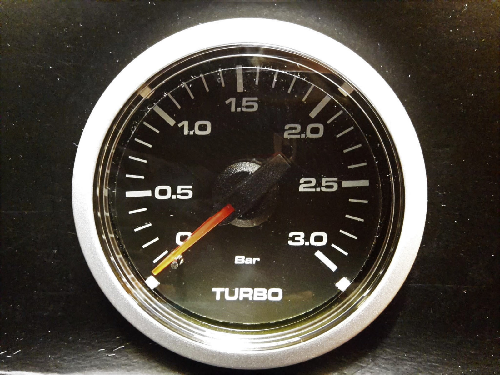 RSR Ladedruck Anzeige SET 3BAR 52mm klar Boost Gauge Instrument 16V VR6 Turbo R