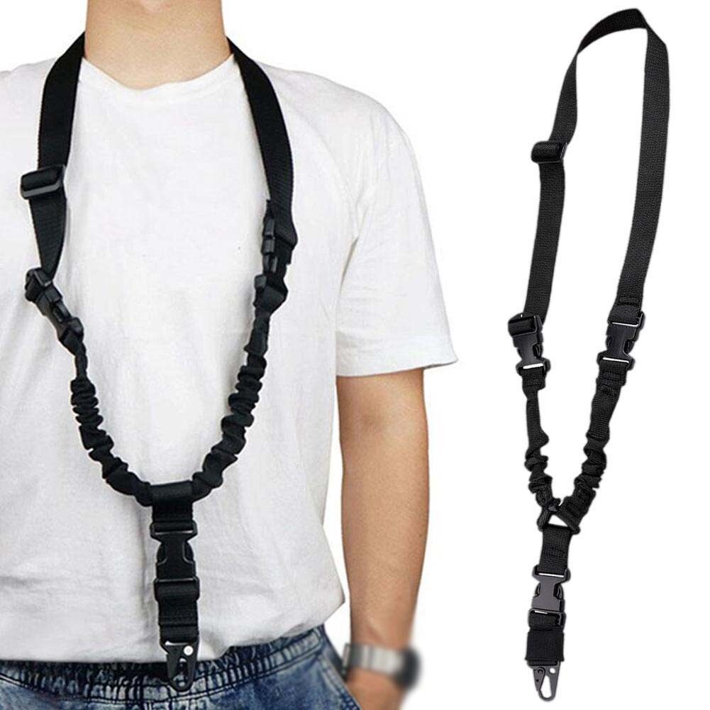 Military Single Point Gun Sling Shoulder Strap Rifle Shotgun Rope Useful Sling
