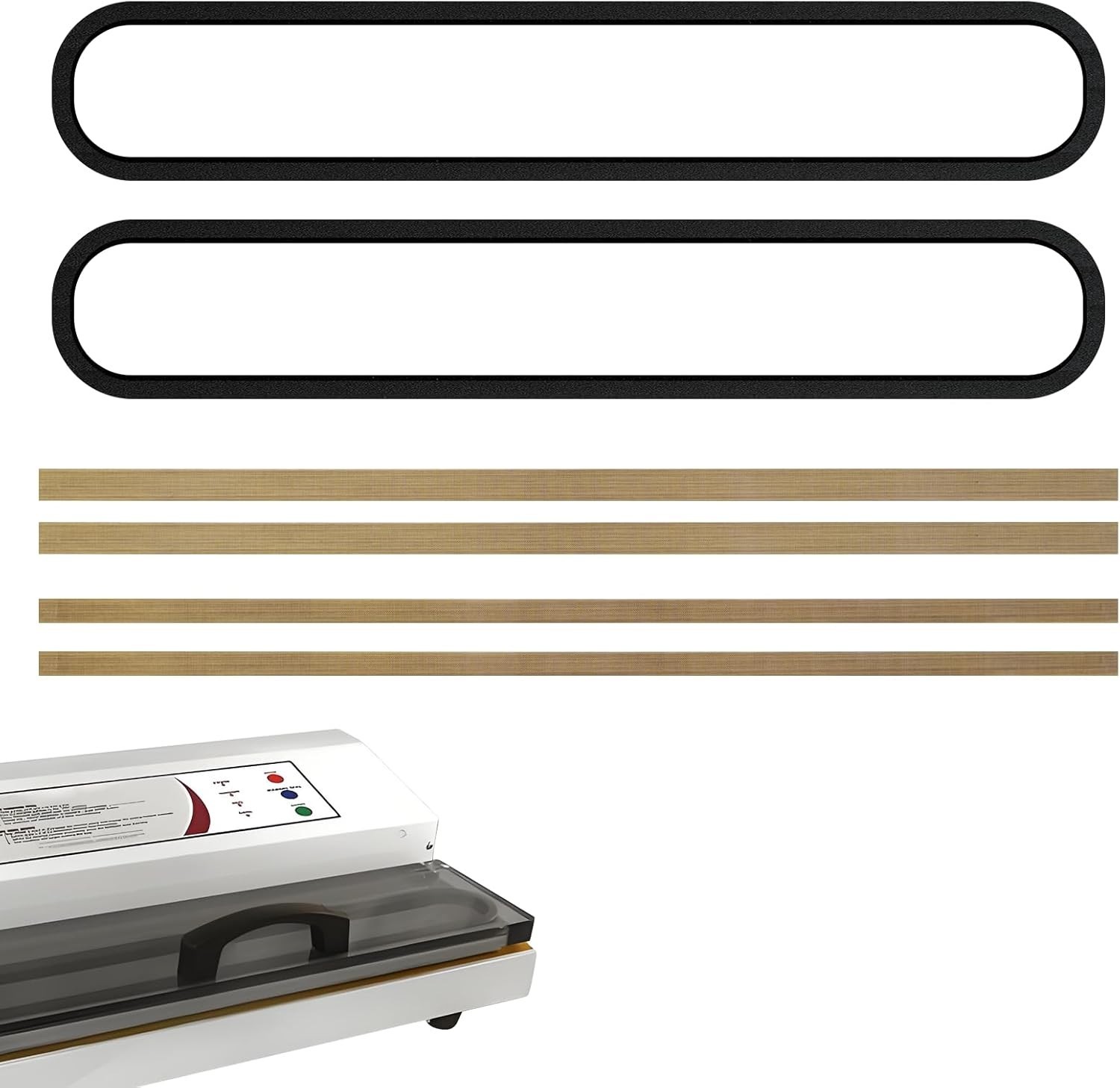 Maintenance Kit (08-0501-W) for Weston Pro Series Vacuum Sealer, black