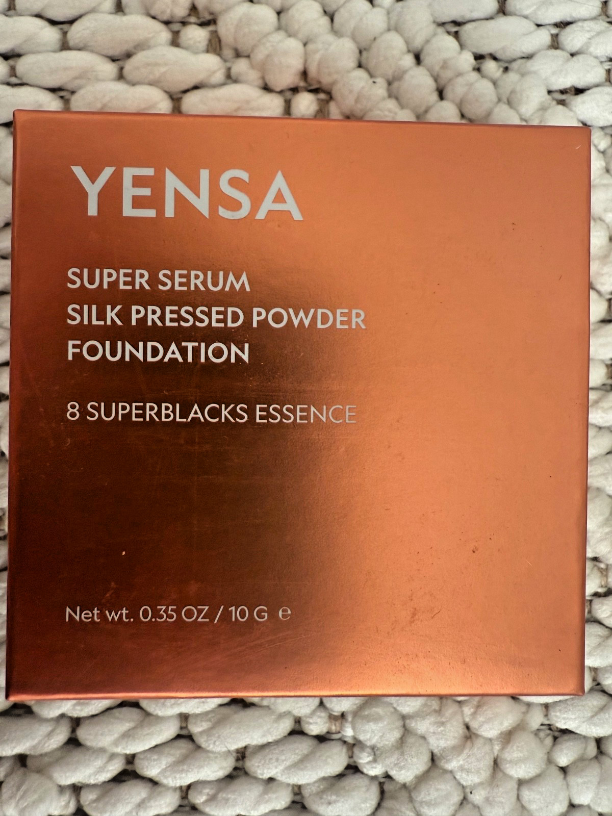 YENSA Super Serum Silk Pressed Powder Foundation - Choose Shade - 0.35oz - NEW
