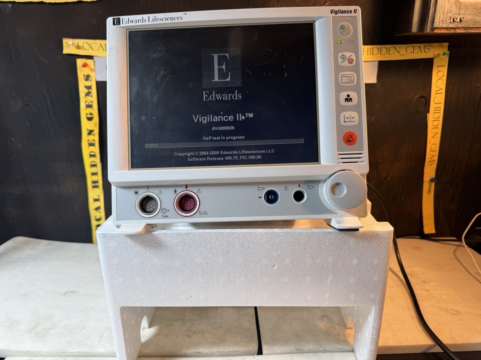 EDWARDS LIFESCIENCES VIGILANCE II PATIENT MONITOR 692515-023