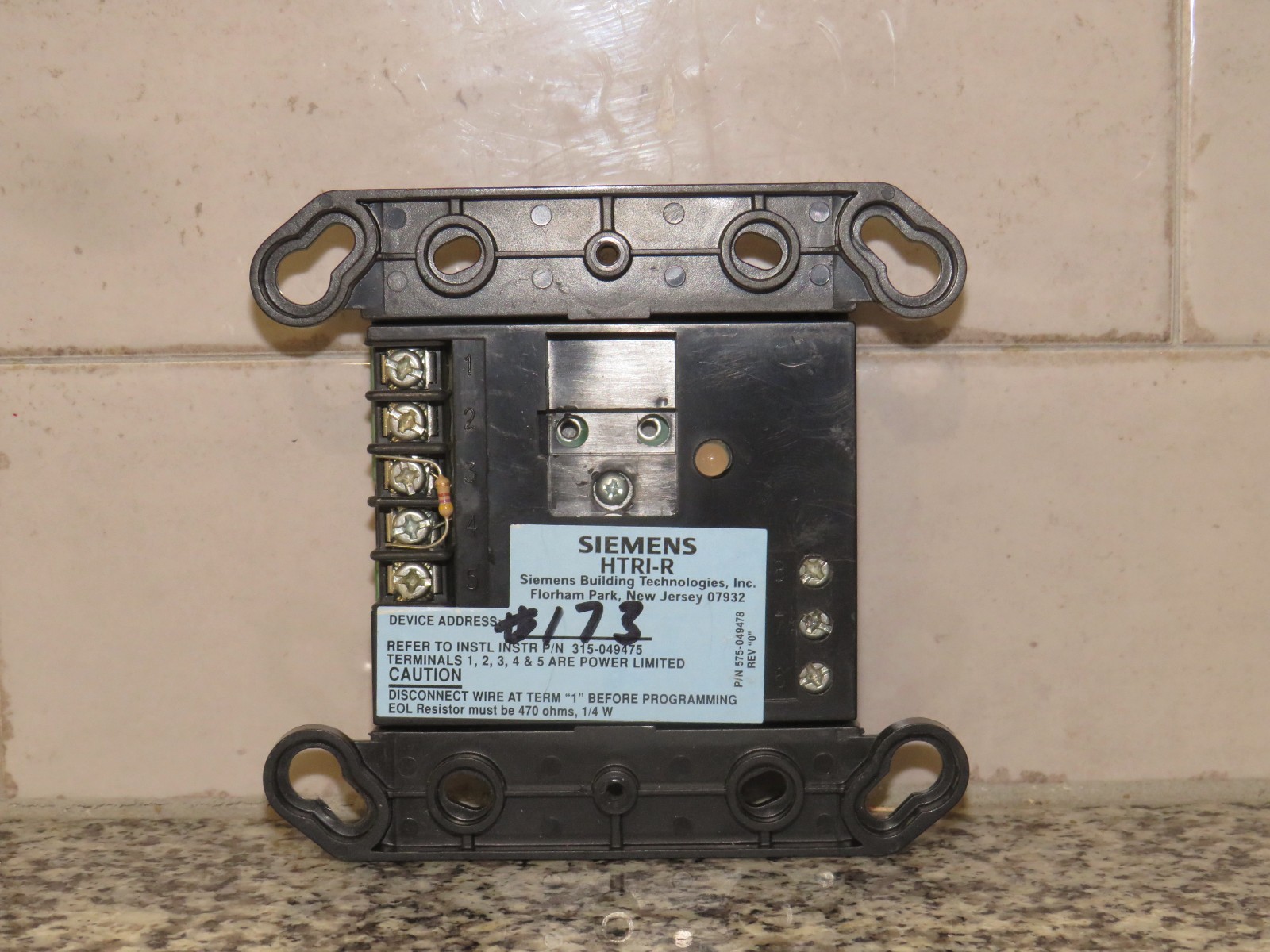 SIEMENS HTRI-R INTEL INTERFACE RELAY MODULE FIRE ALARM LARGE QUANTITY