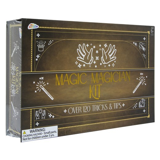 Complete Mega Magic Show set for Kids.Perform 120 Magic Tricks, Magician Kit