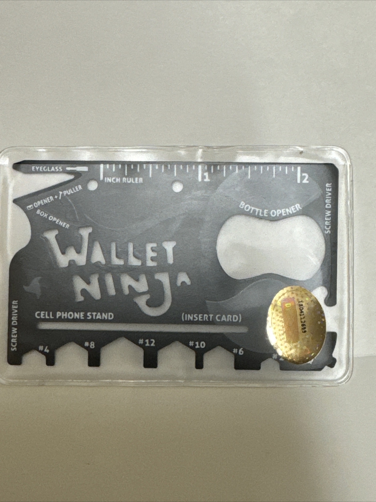 18-in-1 Wallet Ninja Multi-Tool Card Pocket Size NEW!