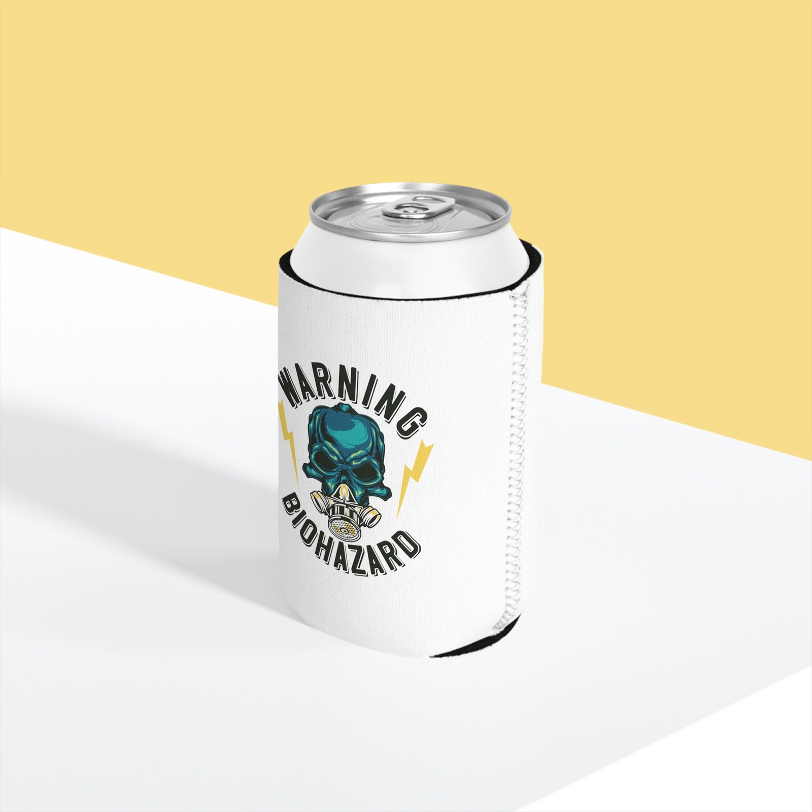 Warning Biohazard - Can Cooler Sleeve