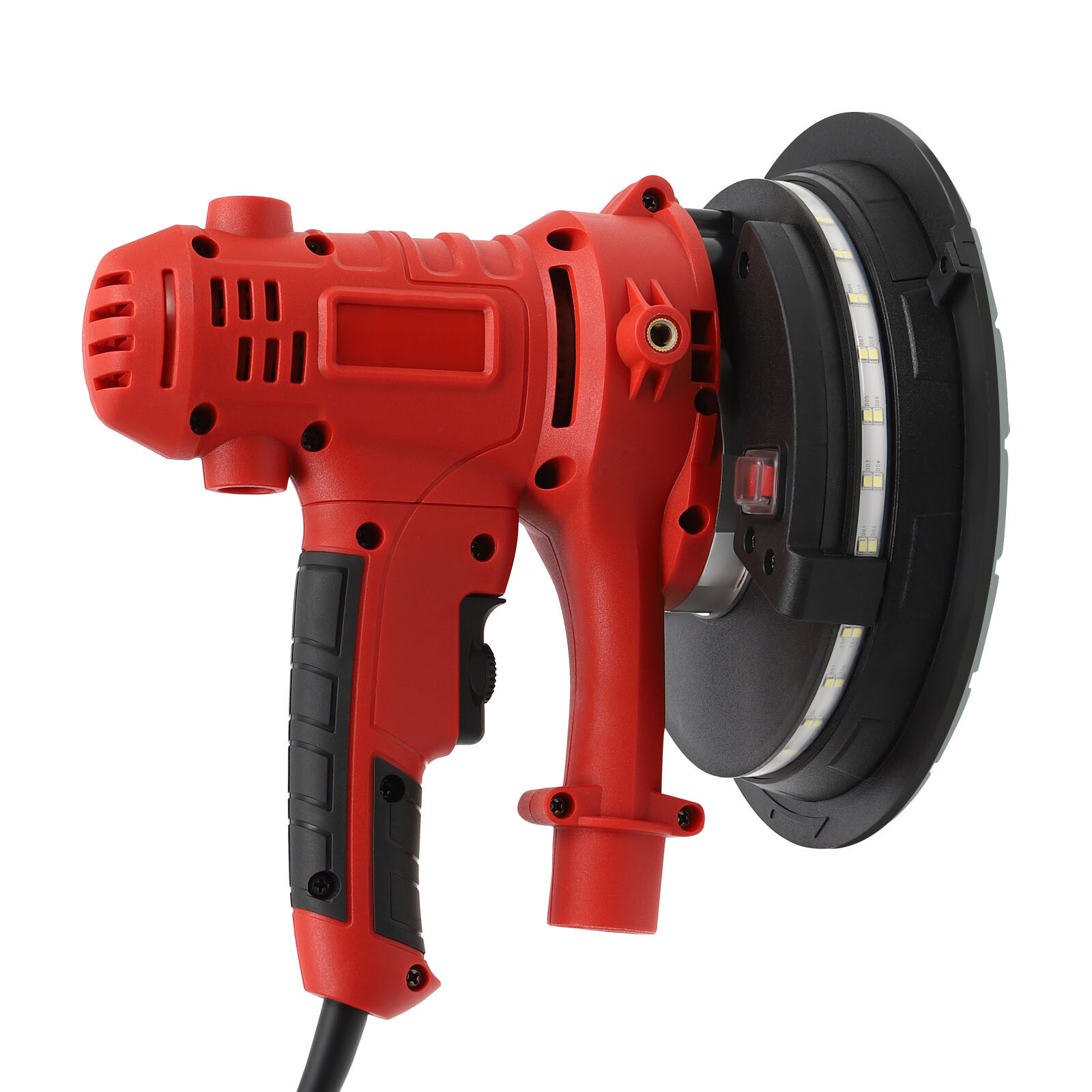 1200W Electric Drywall Sander 7in Variable Speed with LED Light Strip