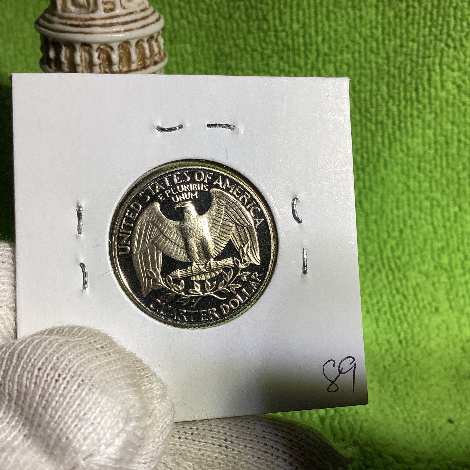 1992 S WASHINGTON QUARTER PROOF FREE SHIPPING