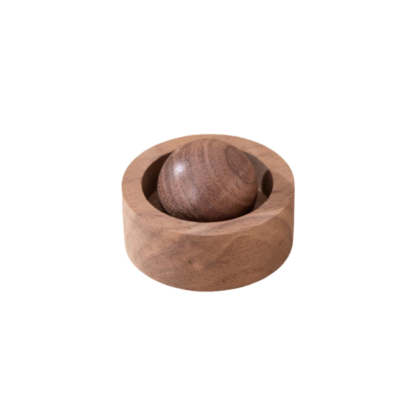 Wooden Essential Oil Diffuser - Round Ball Aromatherapy Medium, Walnut
