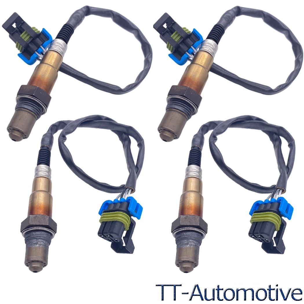 4Pcs Up&Downstream Oxygen Sensor For 2009-2011 Chevy Traverse Buick Enclave 3.6L