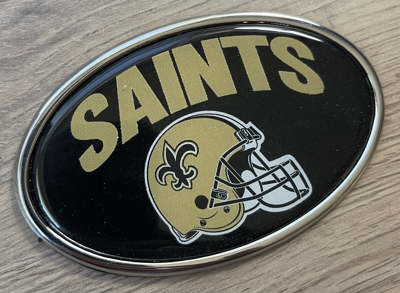 New Orleans Saints Football Metal Car Auto Emblem Logo FREE First Class Ship