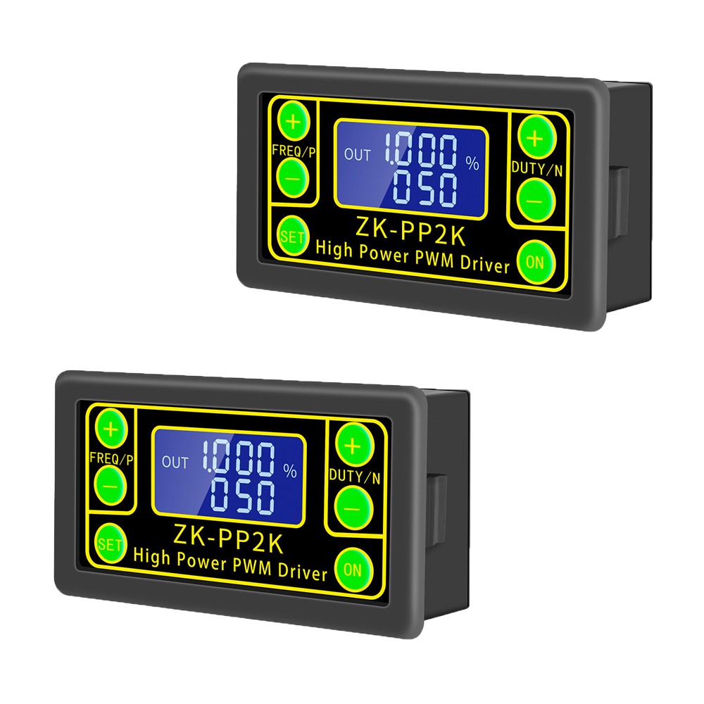 2PACK ZK-PP2K PWM Motor Speed Controller Regulator Frequency Adjustable Module