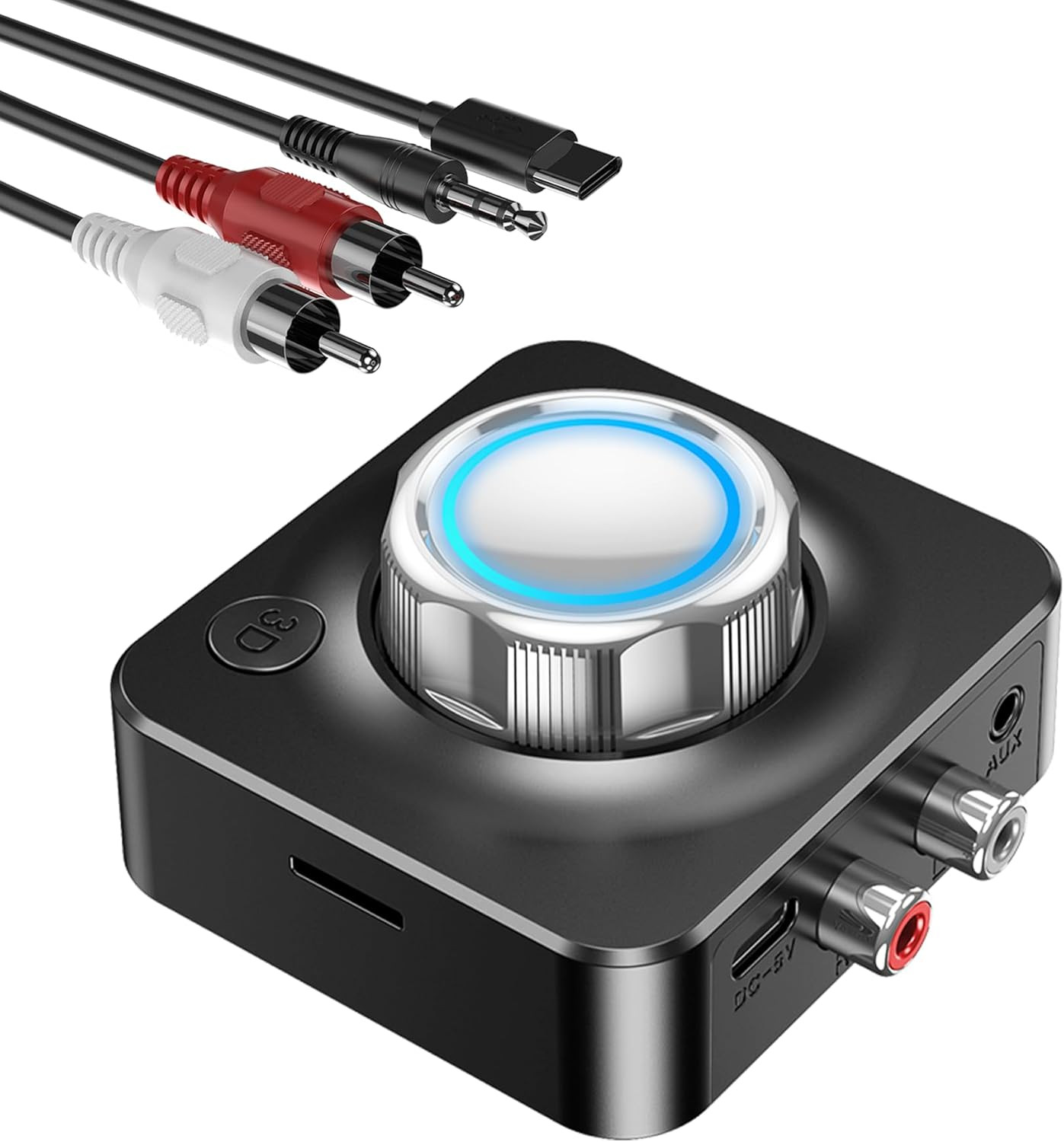 Bluetooth Receiver for Home Stereo, Bluetooth to RCA Adapter for Old Receiver...