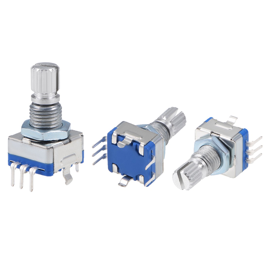 EC117 Pins 15mm Shaft Code Switch Potentiometer 360 Degree,Rotary Encoder,5PACK