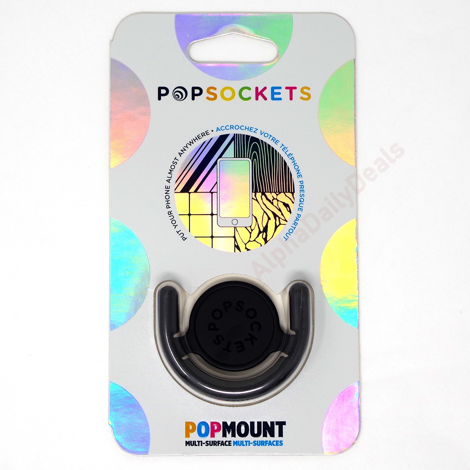 2 Pack PopSockets PopMount Multi-Surface Phone Mount Holder NEW