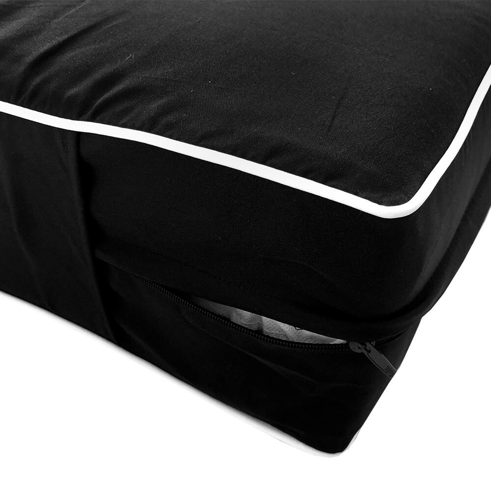 Style3 6PC Contrast Pipe Daybed Mattress Cushion Complete Set-Full Size AD109