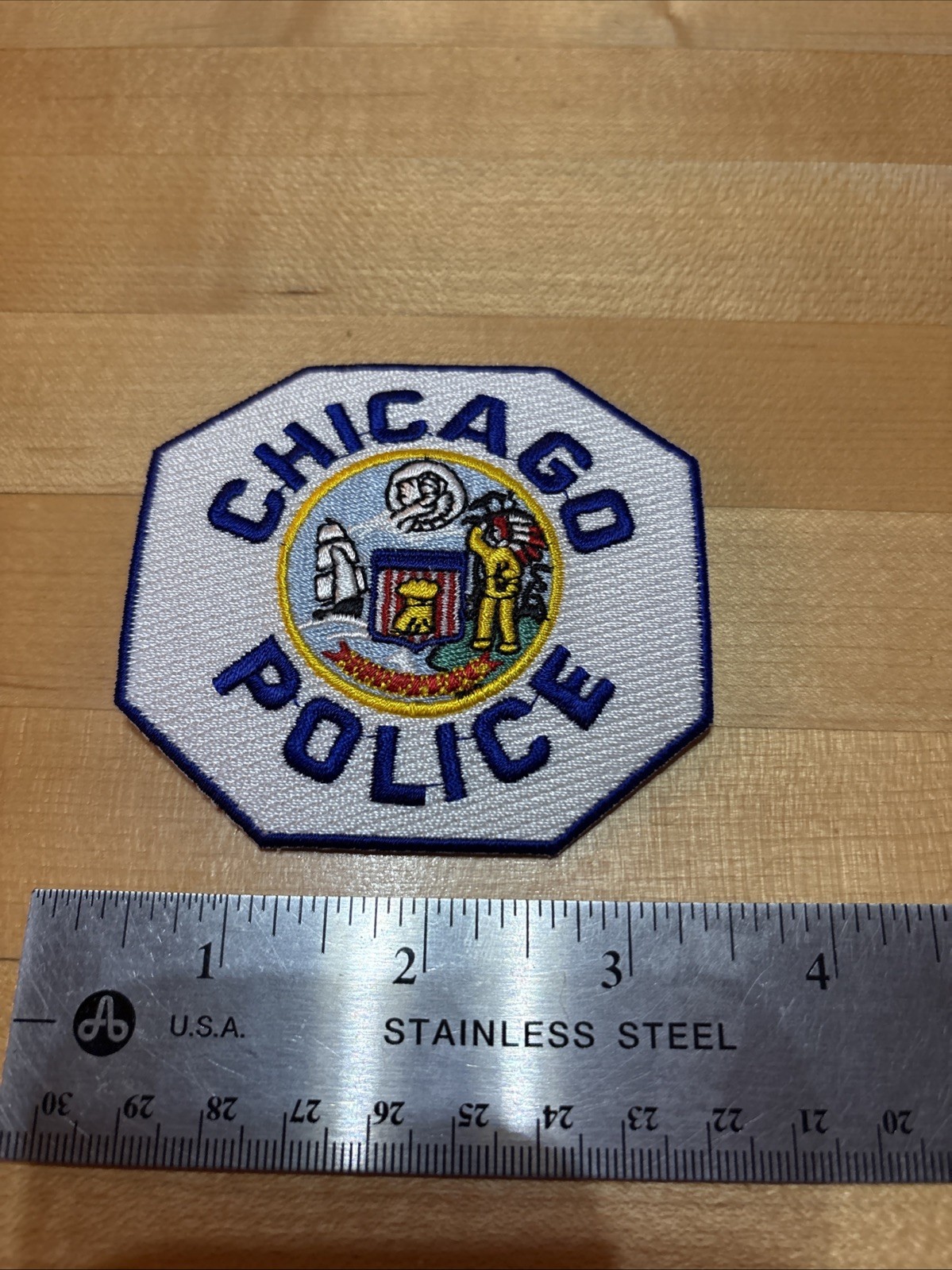 Chicago Police Small Patch-Historical Memorabilia