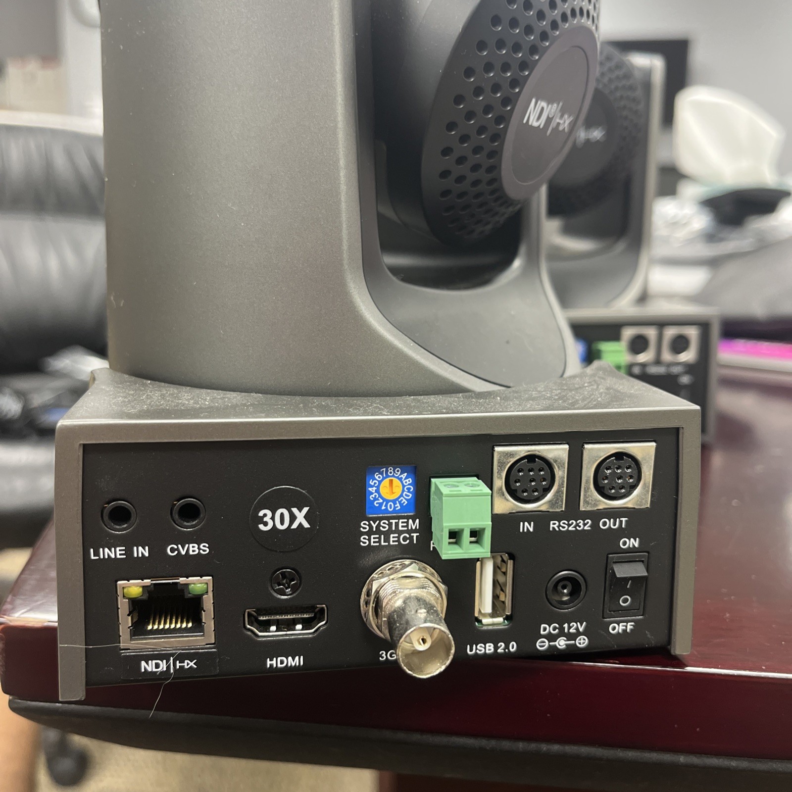 PTZOptics PT30X-4K-G3 Move 4K PTZ Camera with 30x Optical Zoom - Gray